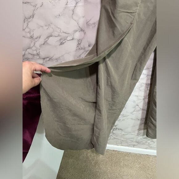 Drew Strapless Sage Jumpsuit Size L - Picture 2 of 4